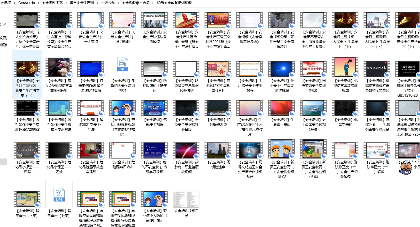 60部安全教育培训视频-1